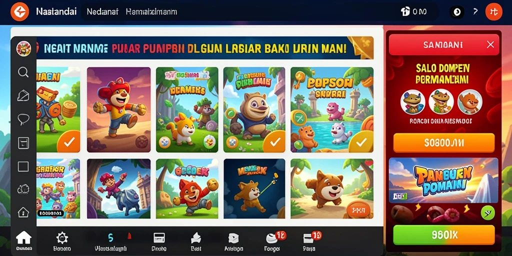Antarmuka pengguna yang menarik dan ramah.