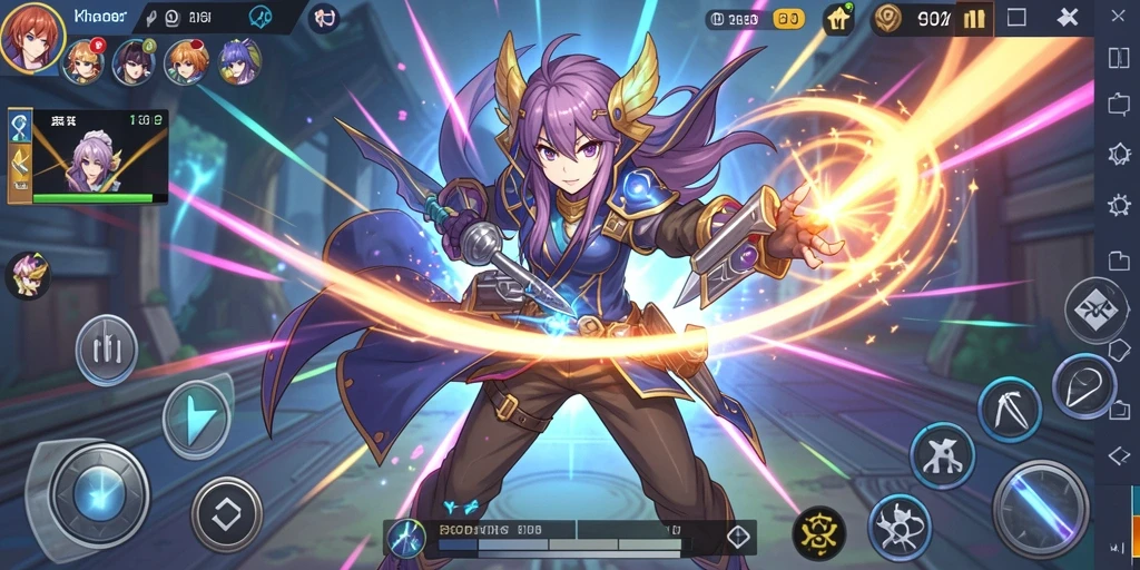 Screenshot dengan tampilan karakter baru yang menarik.