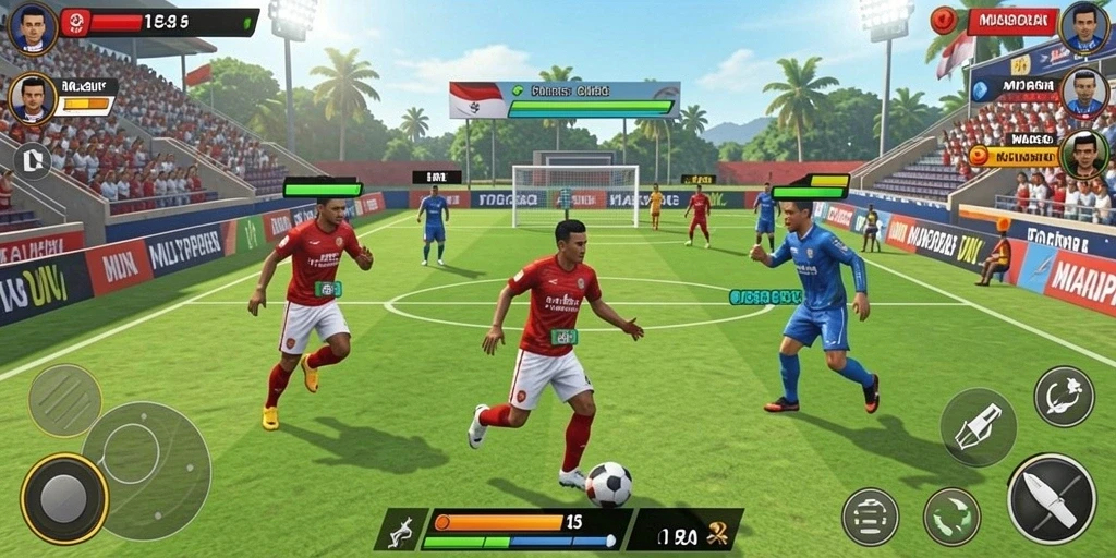 Tampilan antarmuka yang menarik dan modern.