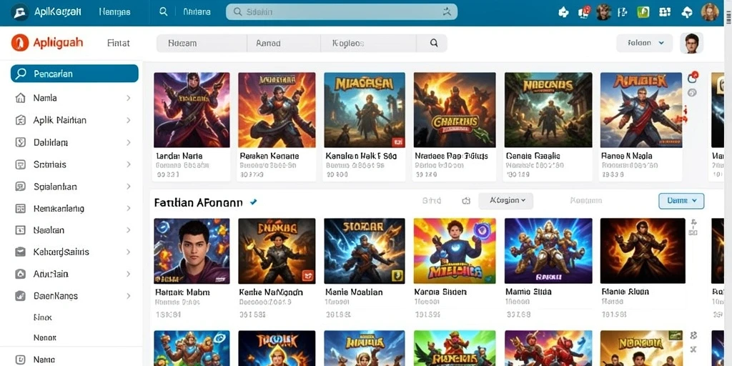 Tampilan antarmuka yang menarik dan user-friendly.