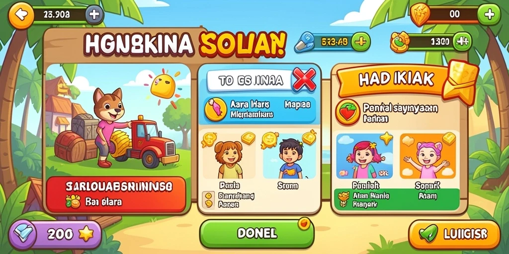 Tampilan antarmuka yang menarik dan intuitif.