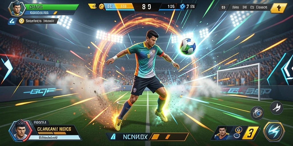 Screenshot menampilkan karakter utama dalam aksi.