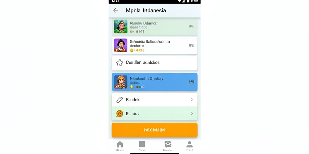 Tampilan antarmuka yang user-friendly dan menarik.
