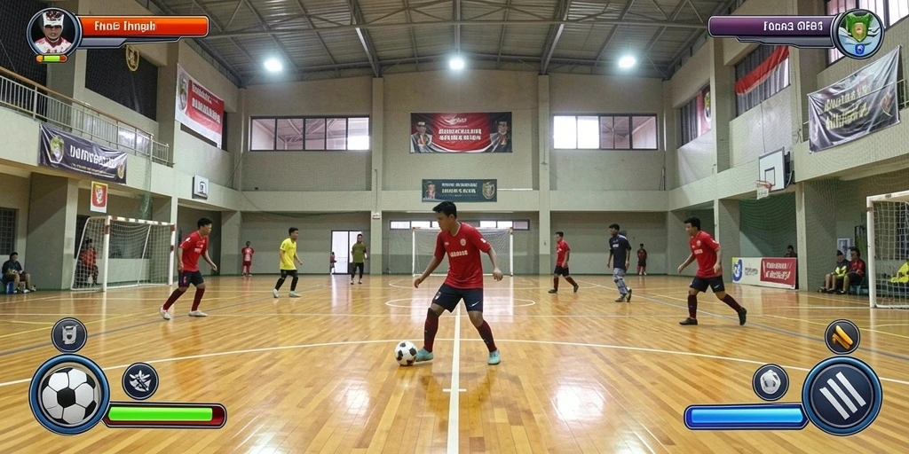 Tampilan menu utama yang menarik dan intuitif.