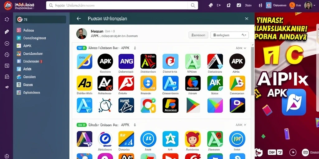 Tampilan antarmuka yang user-friendly dan menarik.